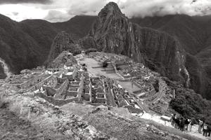 View of the Inca ruins, ca. 1438-71